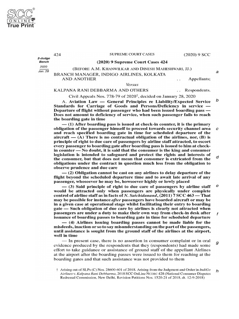 Modak Judgment Analysis: SCC 1, 2008 | PDF | United States Federal Law ...