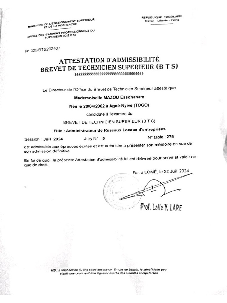 PDF Attestation | PDF