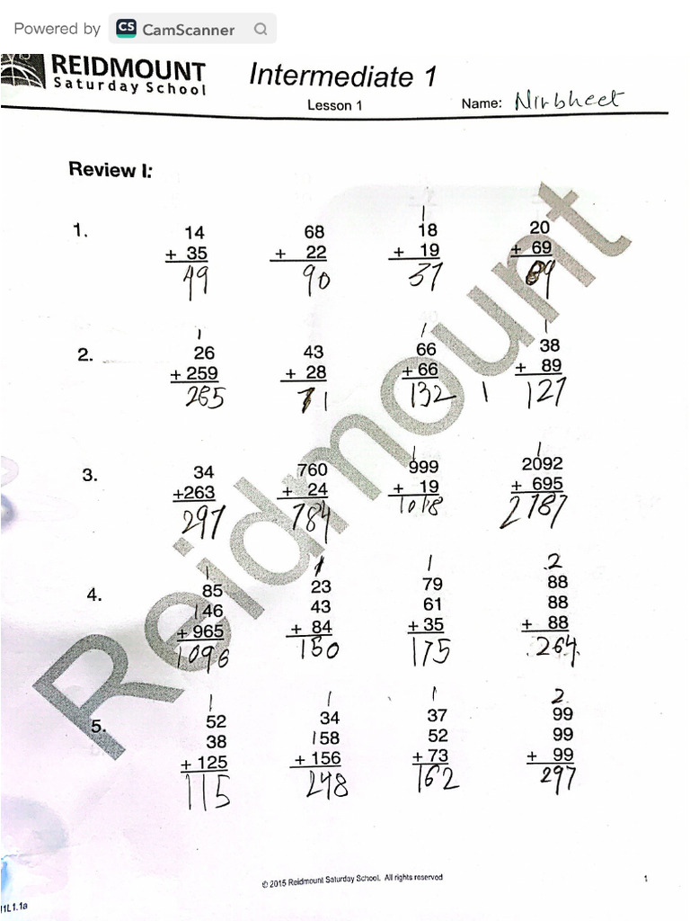 Math Week1 | PDF