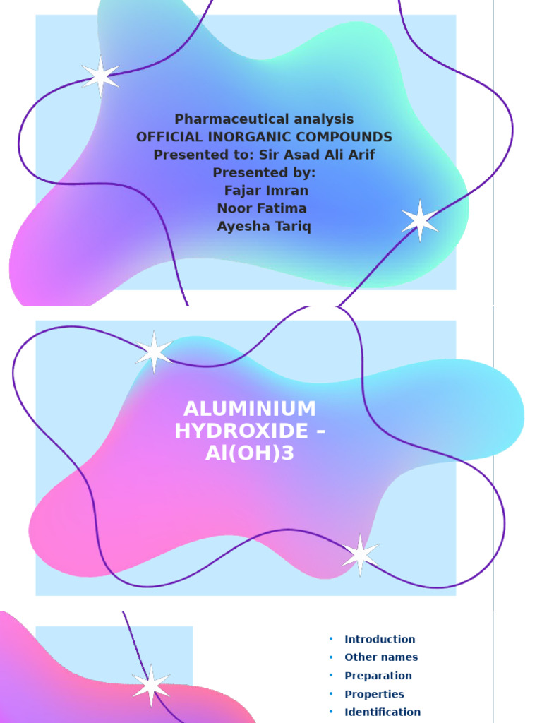 Aluminium Hydroxide: Properties & Assay | PDF | Aluminium | Hydroxide
