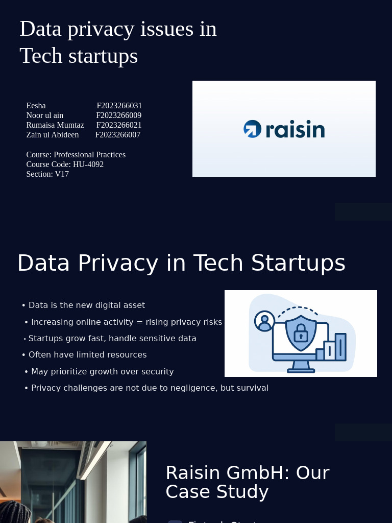 Data Privacy Challenges in Tech Startups | PDF | Privacy | Startup Company