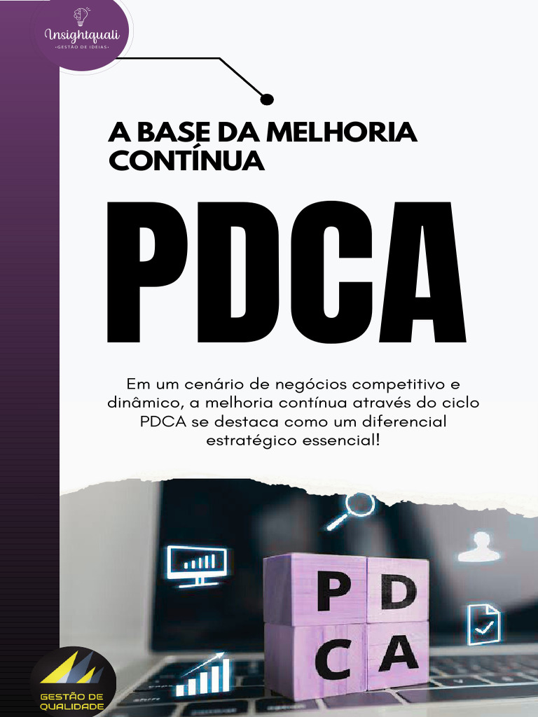 Melhoria Contínua com PDCA: Guia Prático | PDF | Business