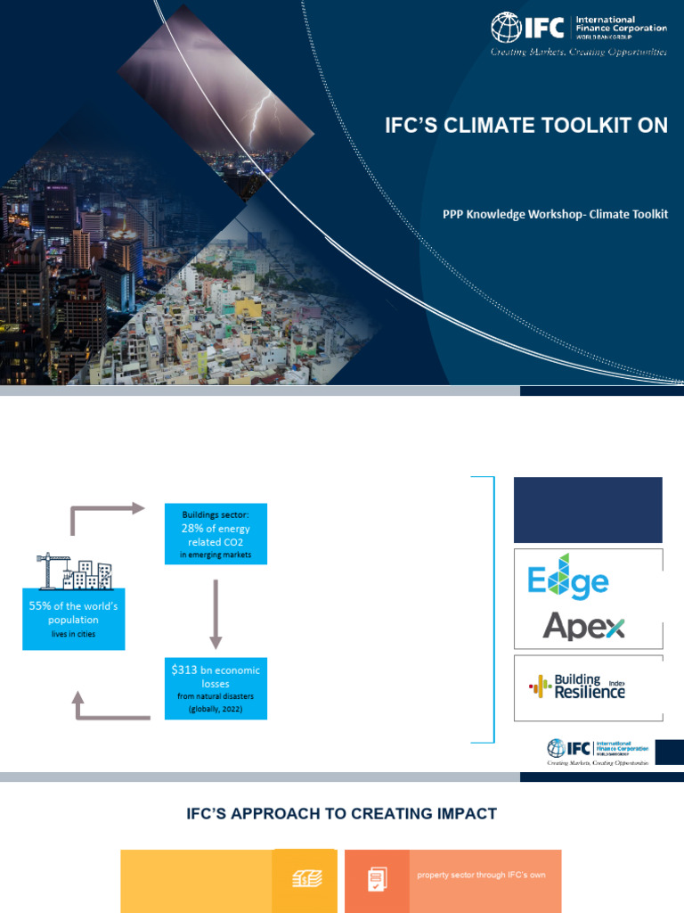3 Edge Toolkit Ifc PPP Workshop May 2024 | PDF | Climate Resilience ...