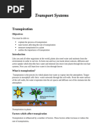 Measuring Plant Transpiration with Potometer | PDF | Water | Experiment