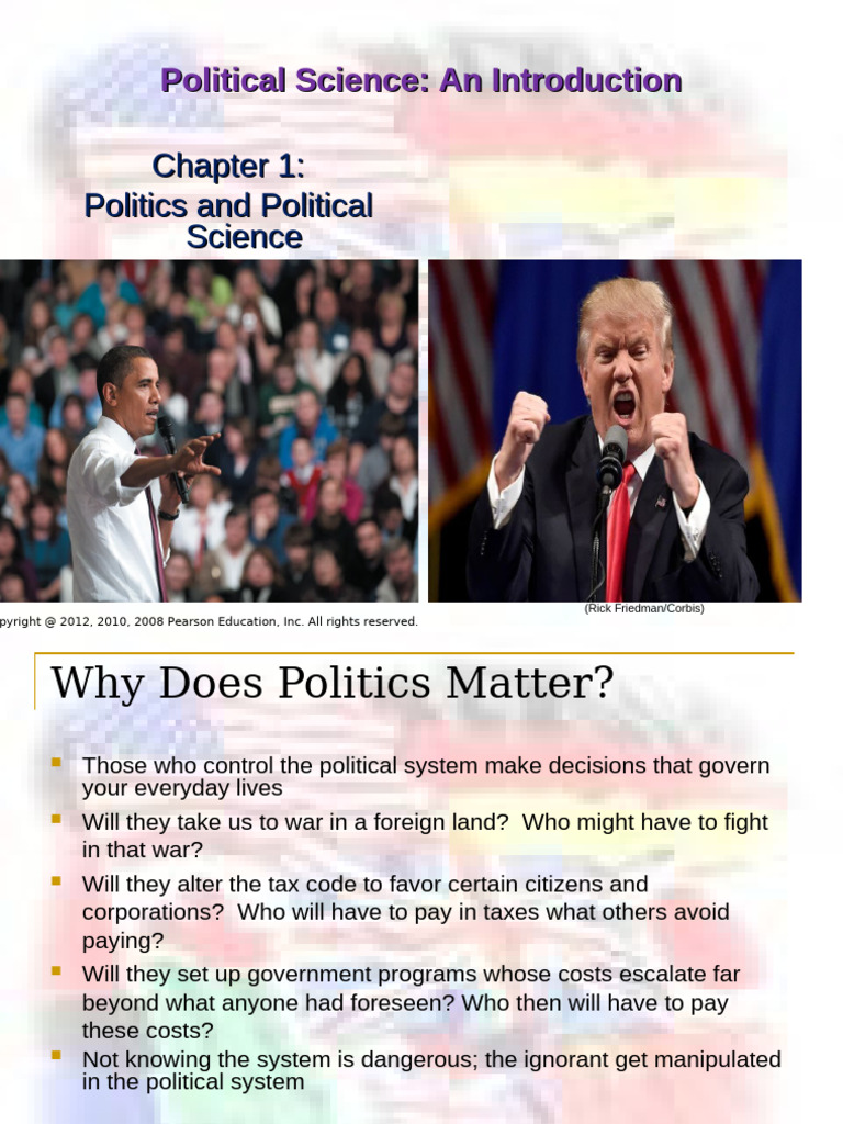 POLI 101 Chapter 1 Slides | PDF | Theory | Science