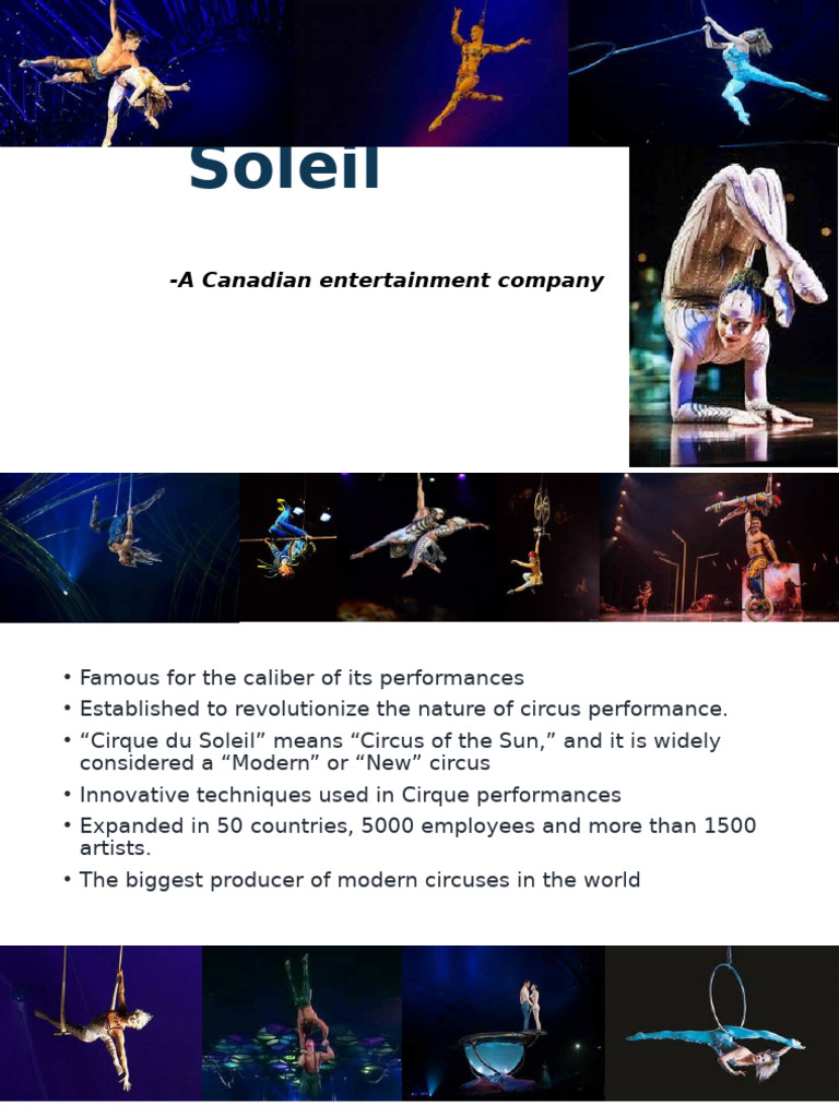 History and Impact of Cirque du Soleil | PDF
