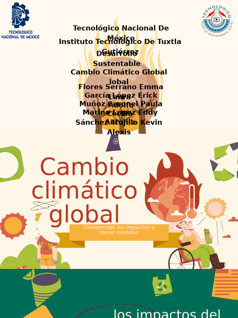 Impactos y Estrategias del Cambio Climático | PDF | Mitigación del ...