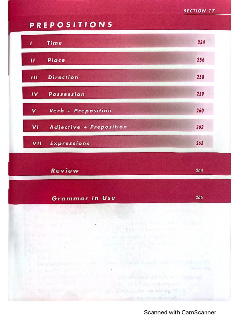 Prepositions | PDF
