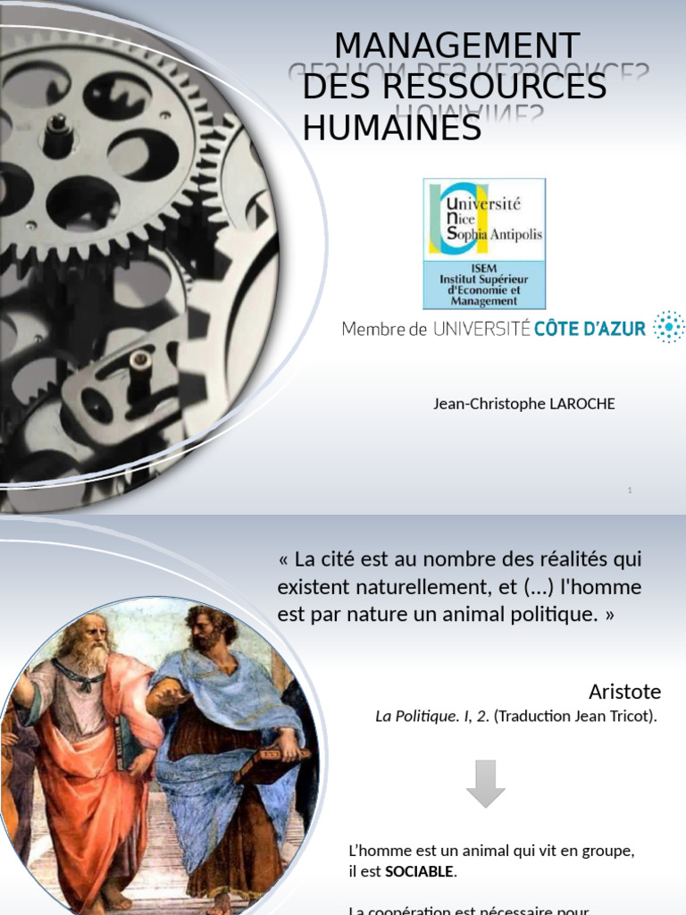 Management des Ressources Humaines | PDF | Gestion des ressources ...