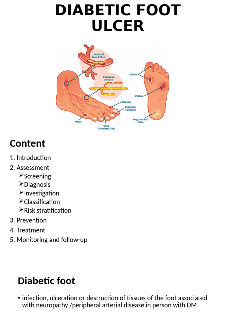 Diabetic Foot Ulcer | PDF | Peripheral Neuropathy | Analgesic