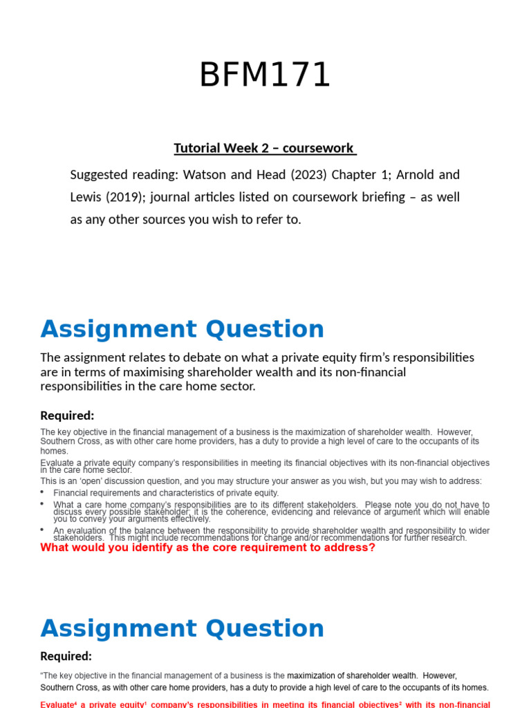 Assignment Brief 2 | PDF | Argument | Business