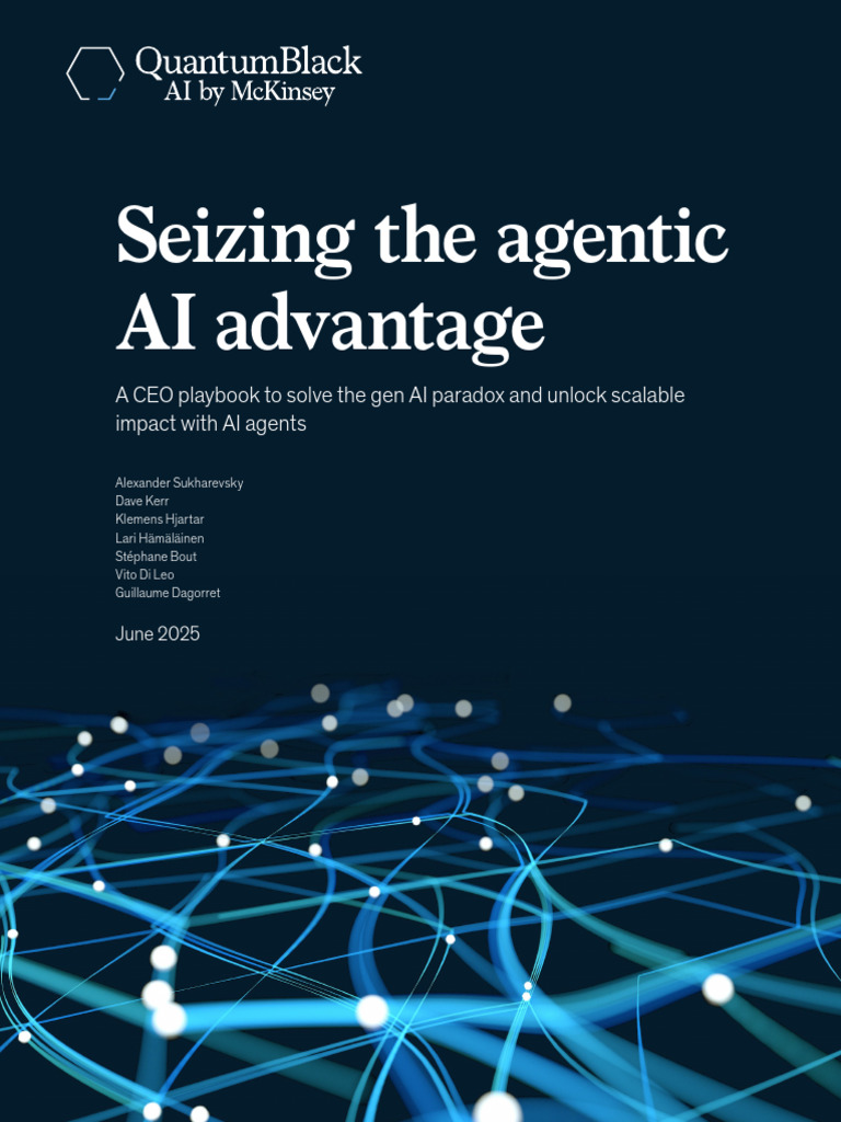 CEO Playbook for Agentic AI Success | PDF | Artificial Intelligence ...