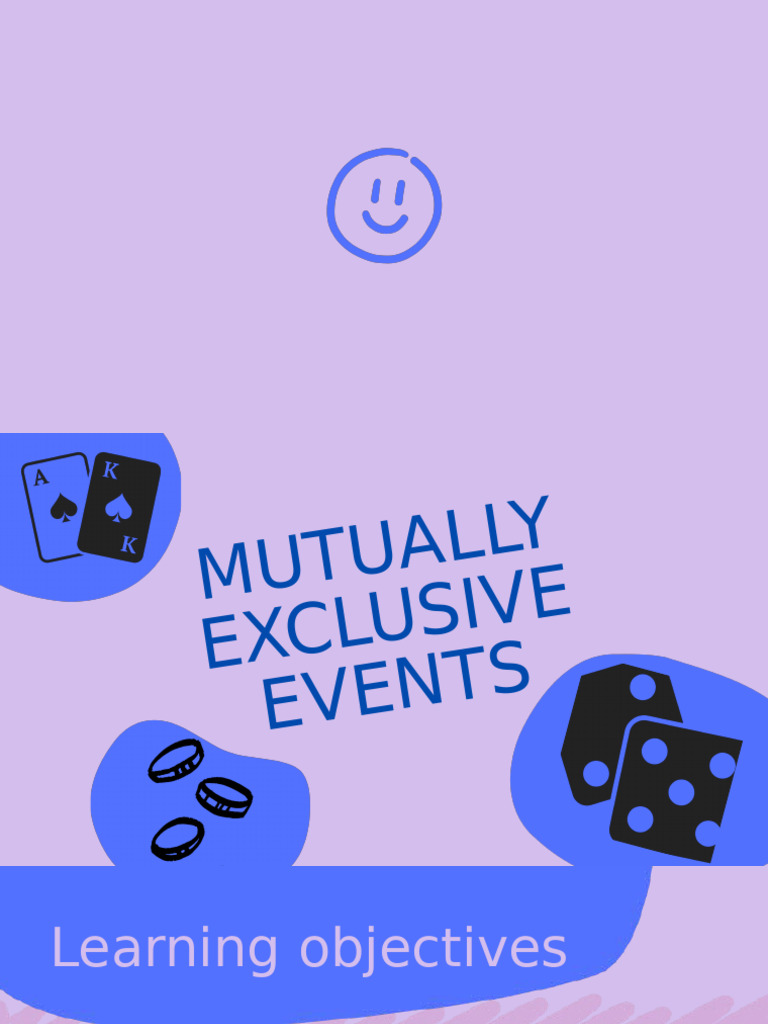 Mutually and Not Mutually Exclusive Events | PDF | Probability ...
