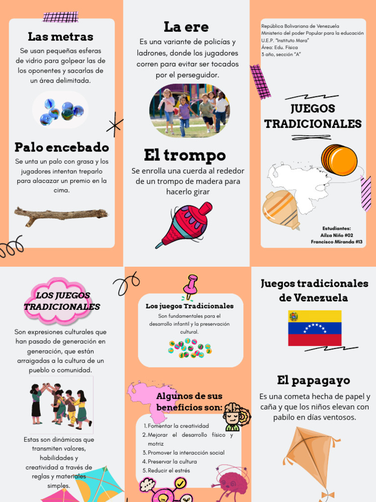 Juegos Tradicionales para Niños | PDF