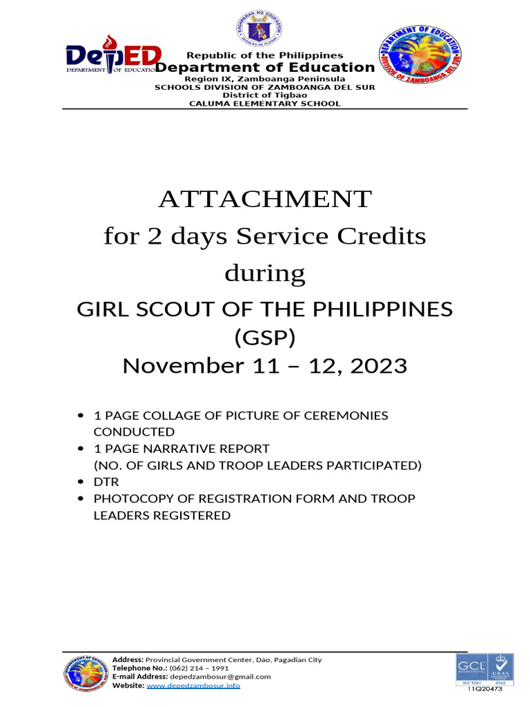 GSP and BSP Program Reports 2023 | PDF | Outdoor Recreation ...
