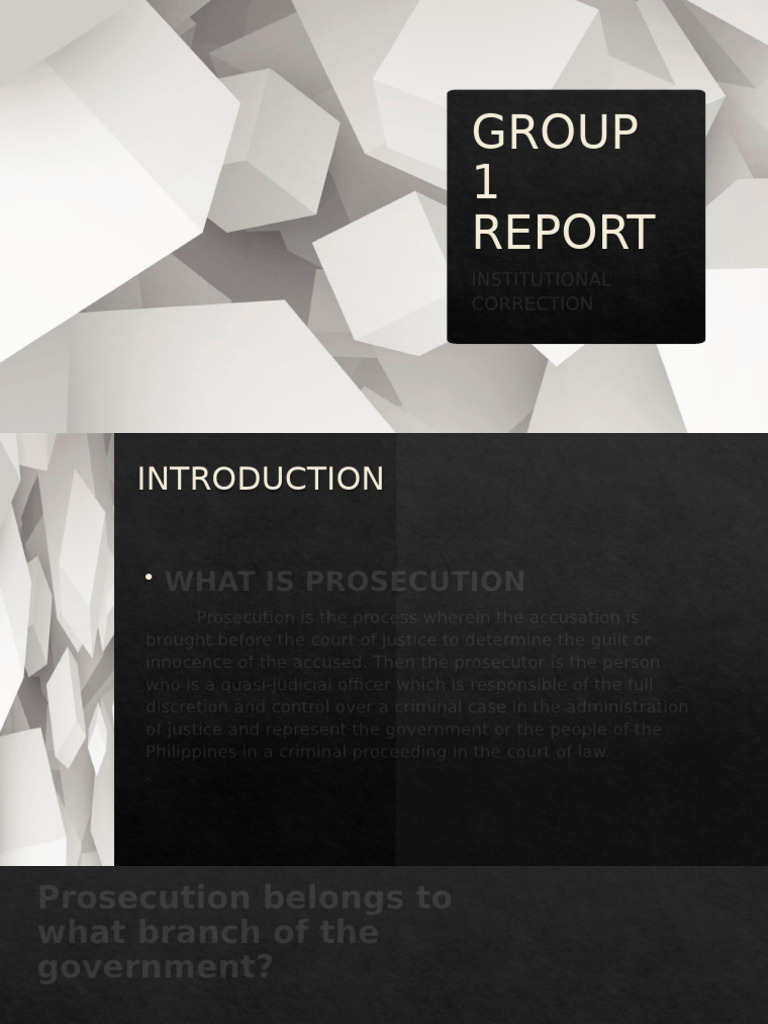 Understanding Prosecution Systems | PDF