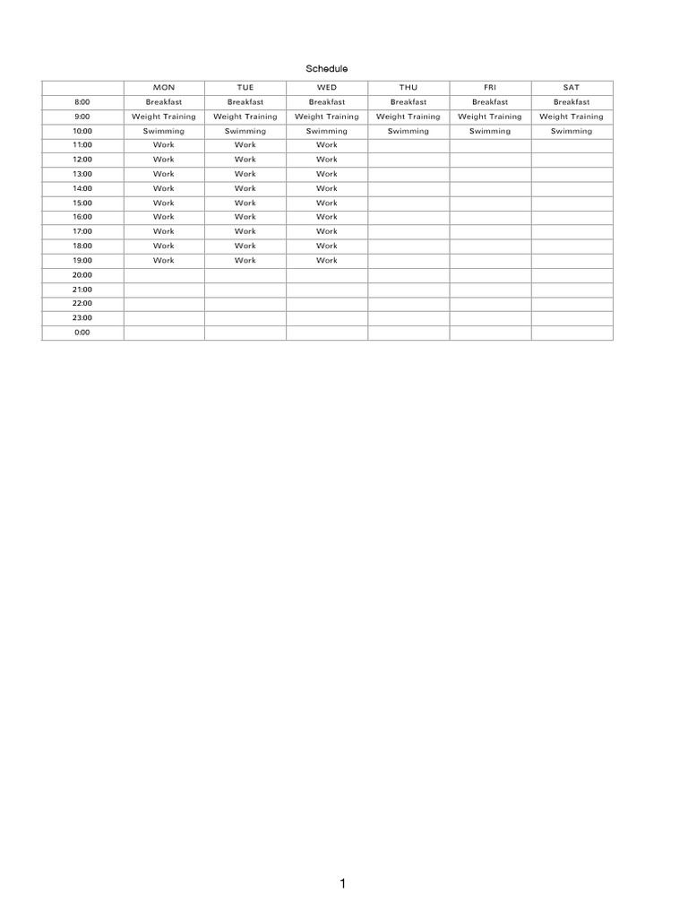 Weekly Study Schedule for Python & SQL | PDF | Sql | Computing