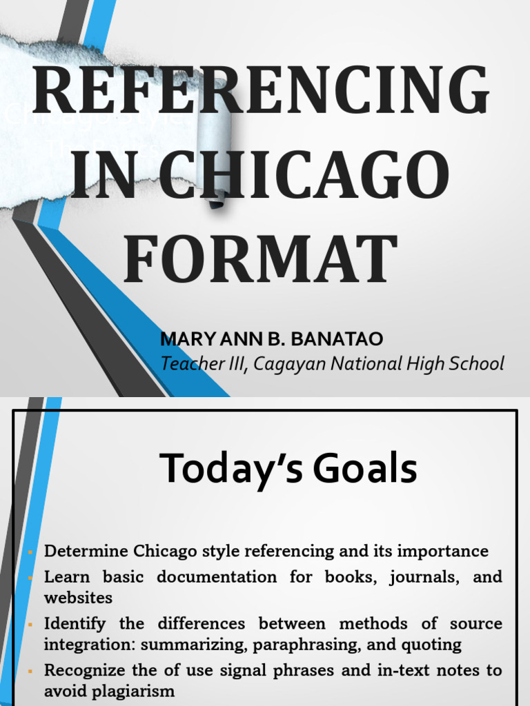 Chicago Style Referencing Guide | PDF | Note (Typography) | A Manual ...