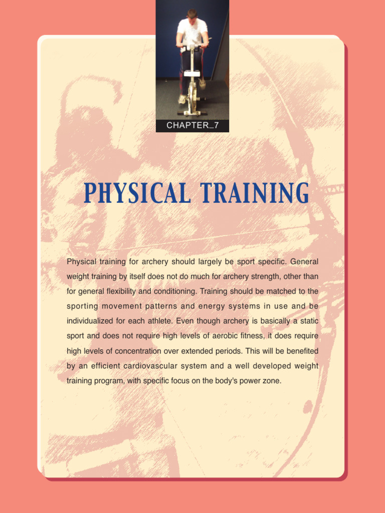 Archery Physical Training Guide | PDF | Physical Exercise ...