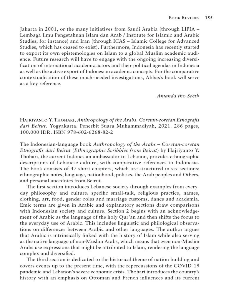 Phil,+IQAS Rev Thohari Luecking Spring+2022 Print | PDF | Lebanon ...