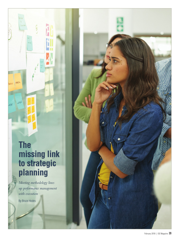 SEMANA 3 The Missing Link To Strategic Planning | PDF | Performance ...