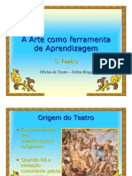 A Arte Como Ferramenta de Aprendizagem - Oficina de Teatro