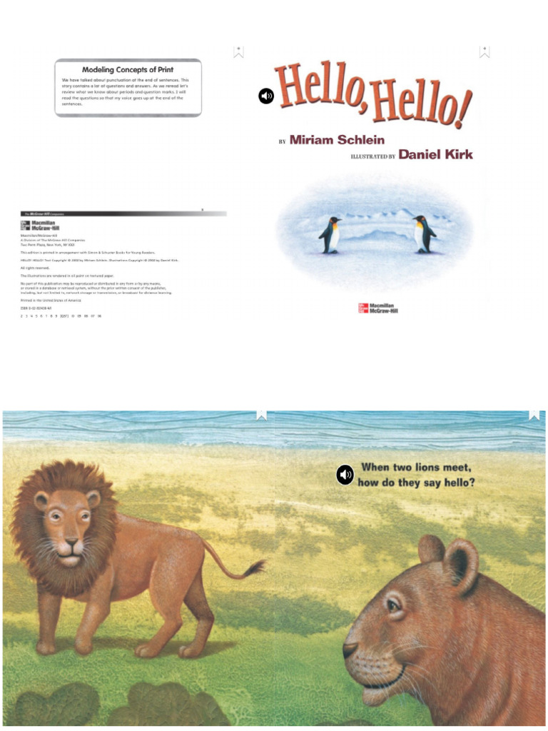 Hello Hello Book | PDF