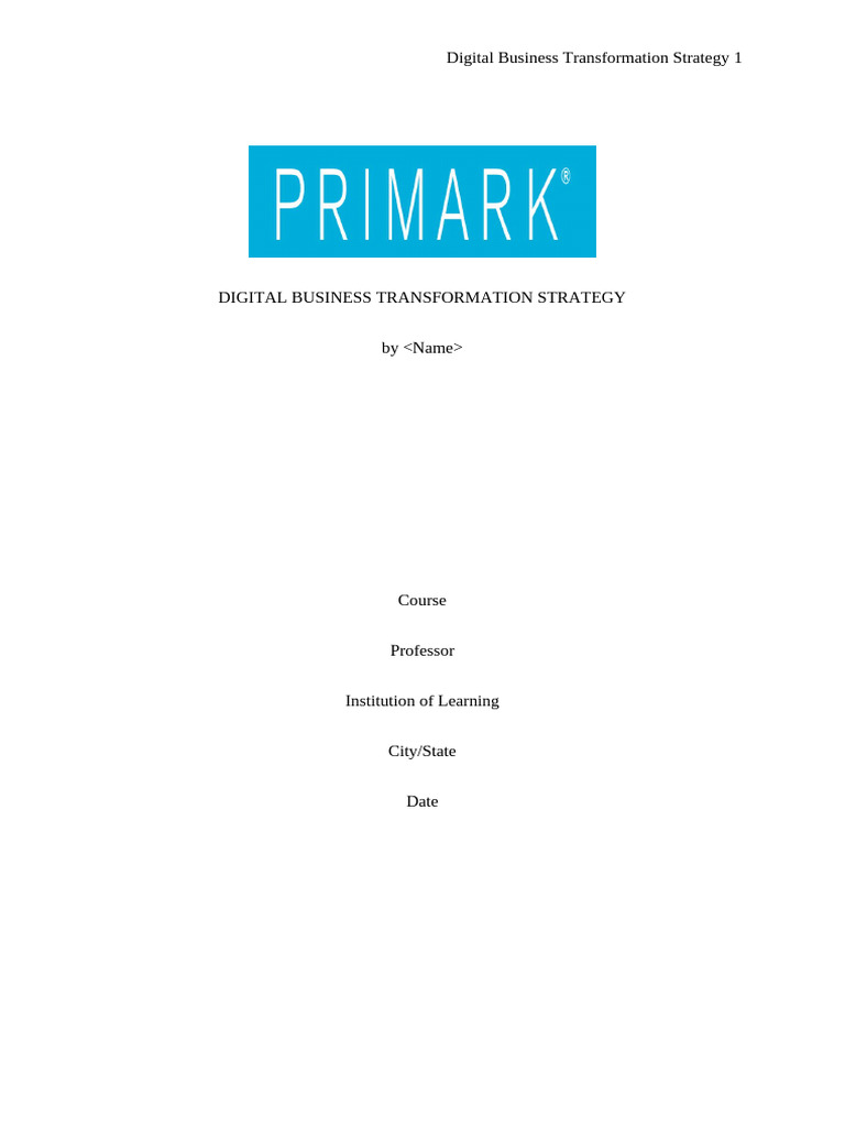 Digital Business Transformation Overview | PDF | Cloud Computing | Security