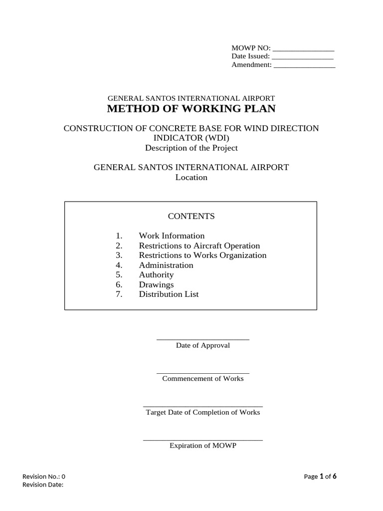 MOWP Hangar | PDF | Airport | Air Traffic Control