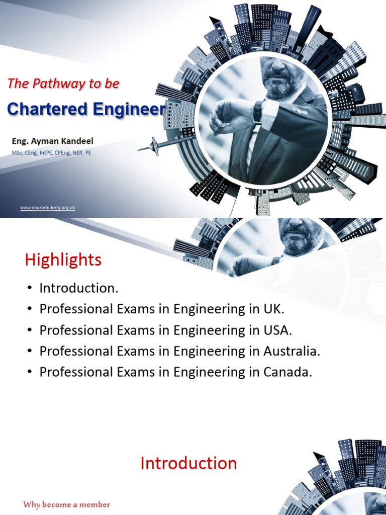 Pathways to Chartered Engineer Status | PDF | Qualifications | Engineering