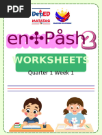 English2 Q1 Week1 | PDF