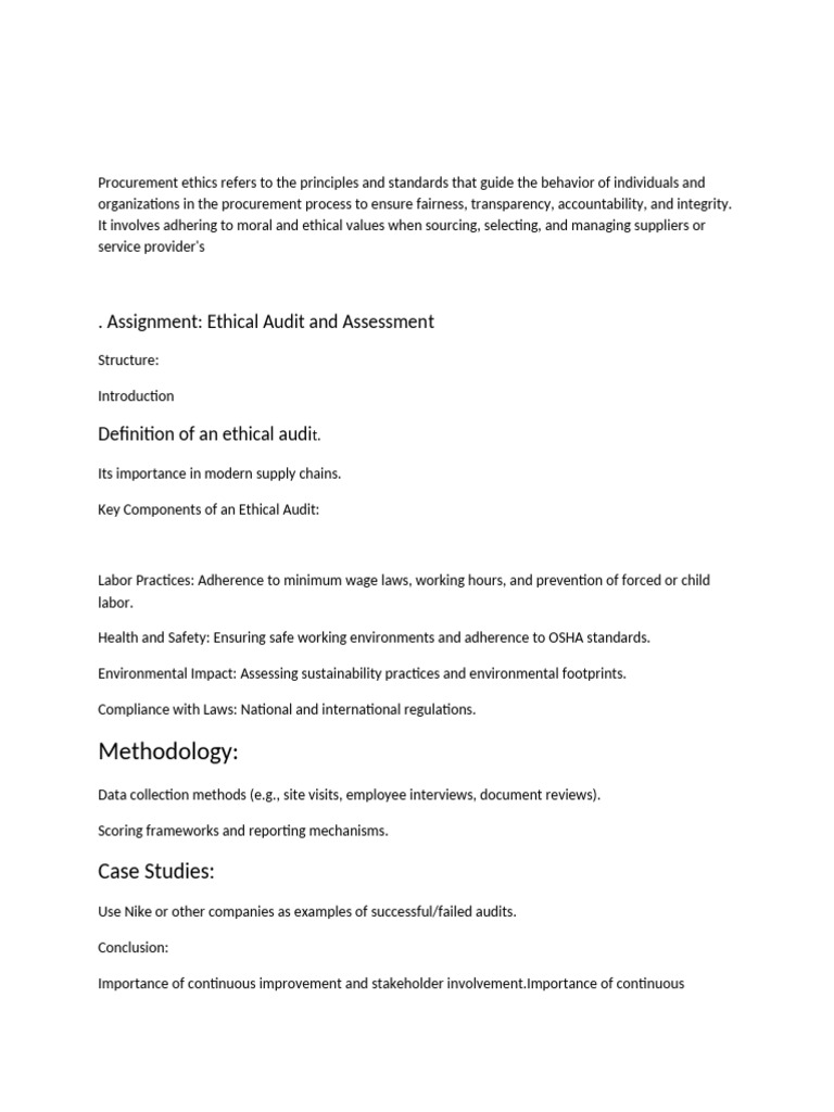 Sarah Assignment Pdf