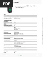 M580 Processor Module BMEP582040 Datasheet | PDF | Central Processing ...
