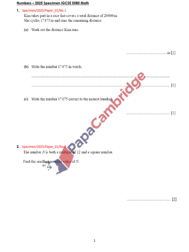 Specimen Extended Maths Pdf Chess Theory Chess Openings
