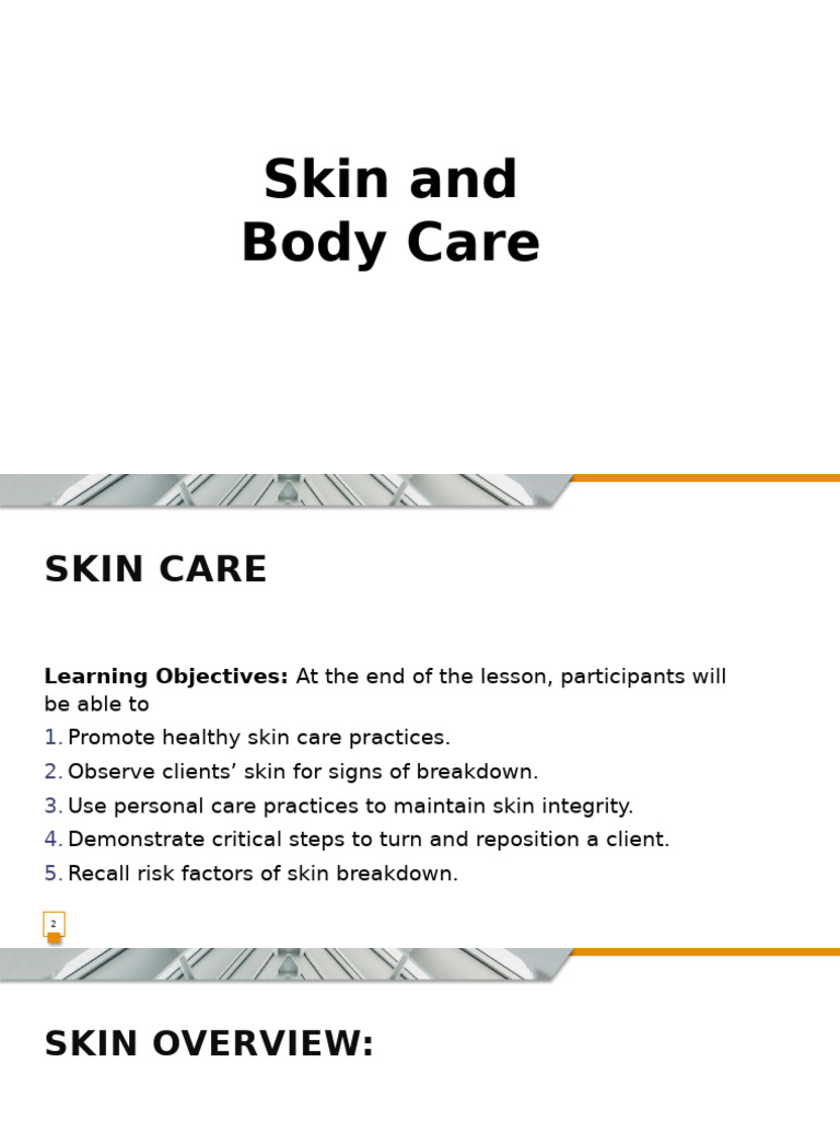 Module 8 - Skin and Body Care | PDF | Oral Hygiene | Toothbrush