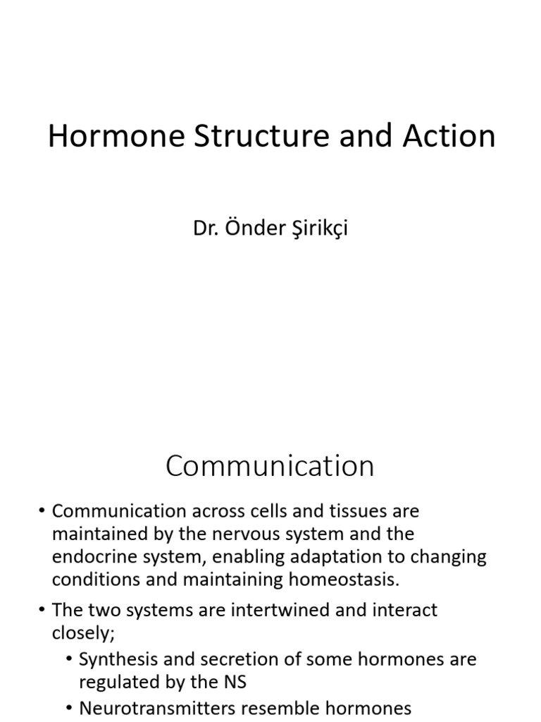 Hormone Structure and Action Explained | PDF | Cell Signaling | Hormone