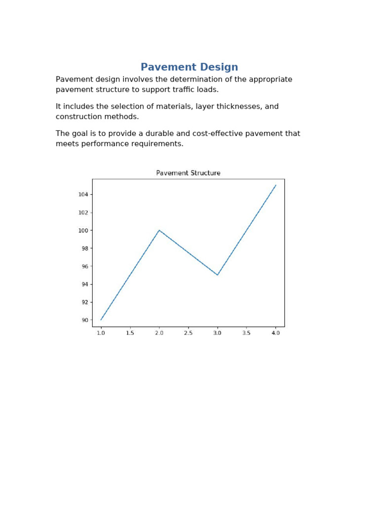Pavement Design | PDF