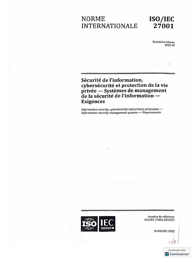 Iso Iec 27001 | PDF