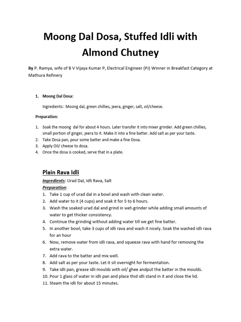 Bad Am Recipes | PDF | Foods | Cuisine