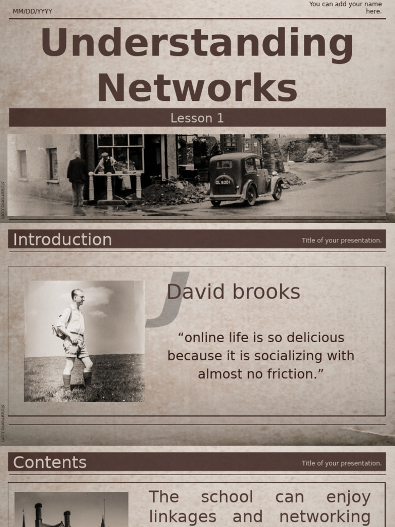 UNDERSTANDING NETWORKS For Grade 12 Students | PDF
