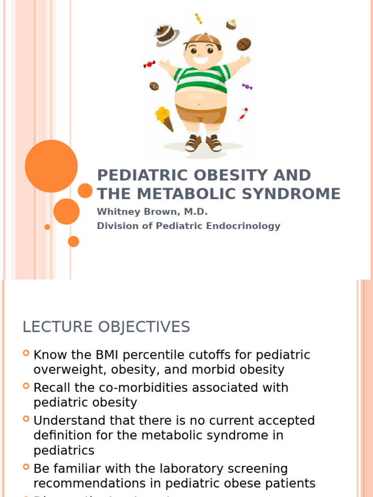 16 Obesity and Metabolic Syndrome Aap | PDF | Obesity | Childhood Obesity