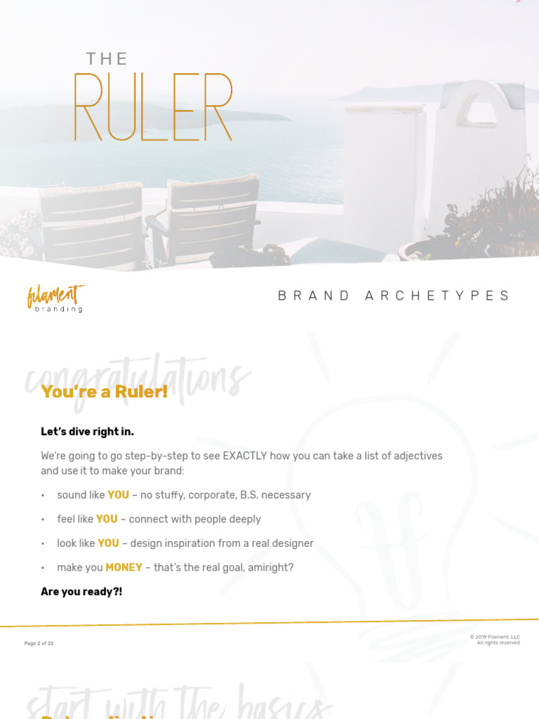 Ruler Brand Archetype Guide | PDF
