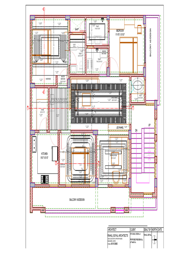First Floor Residential Plan Design | PDF | Home