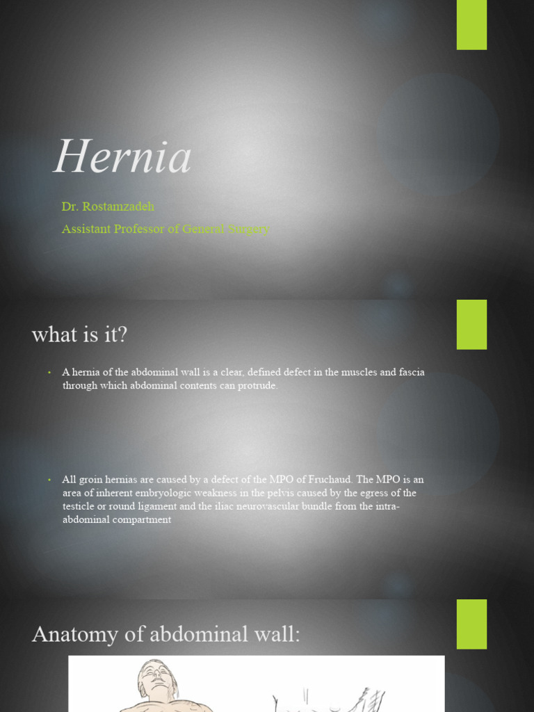Types of Abdominal Hernias Explained | PDF | Abdomen | Diseases And ...
