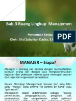 Bab. Ruang Lingkup Manajemen _Pertemuan 3