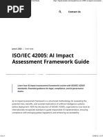 ISO/IEC 42005:2025 AI Impact Assessment | PDF | International ...