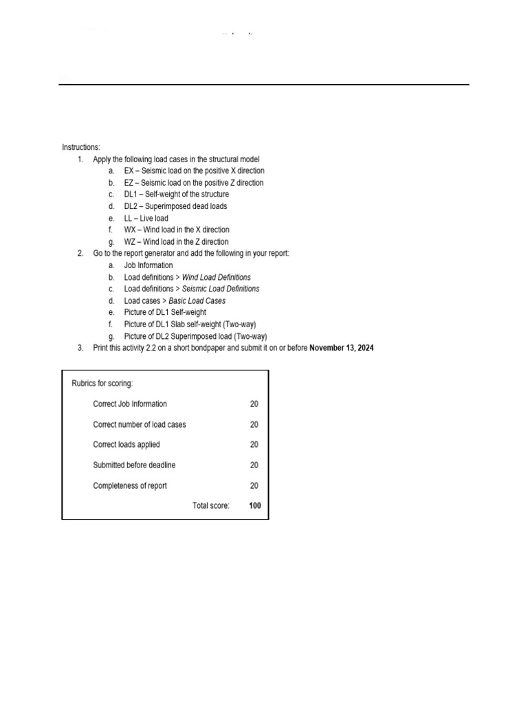 Load Application for Structural Analysis | PDF