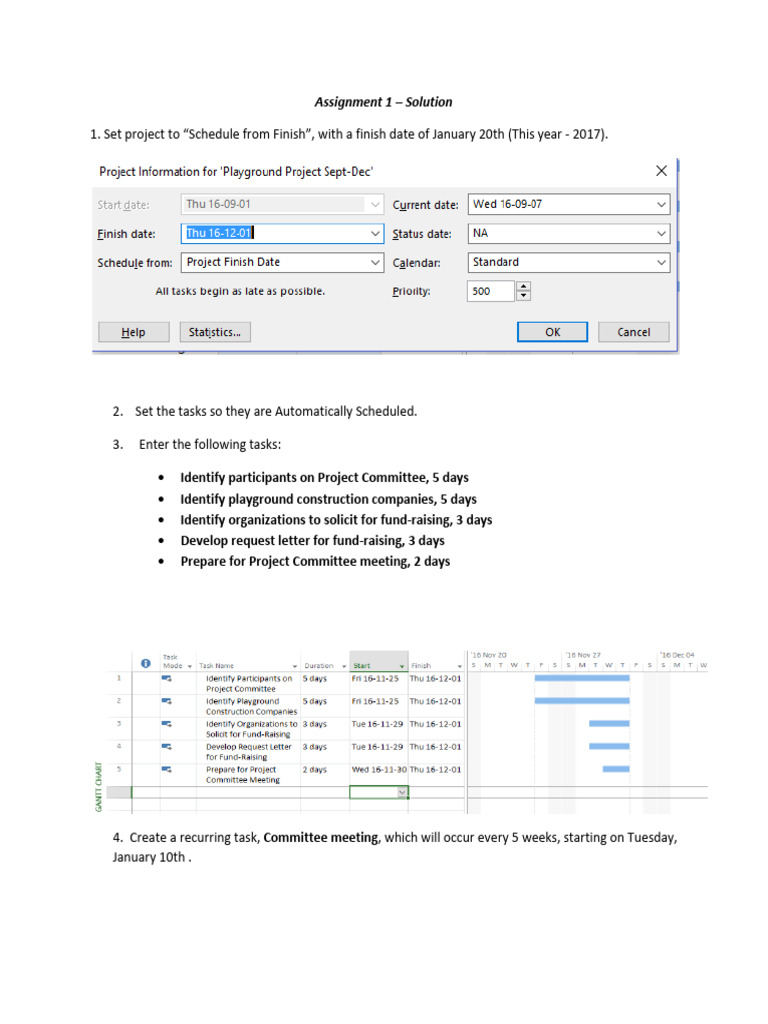 Expanding Tasks in Microsoft Project | PDF | Filename | Computing