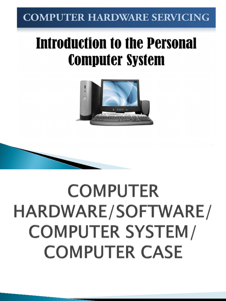Lesson3 - Intro To Personal Computer | PDF