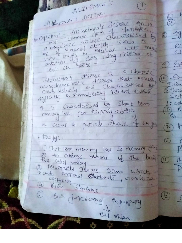 Alziemers Disease | PDF